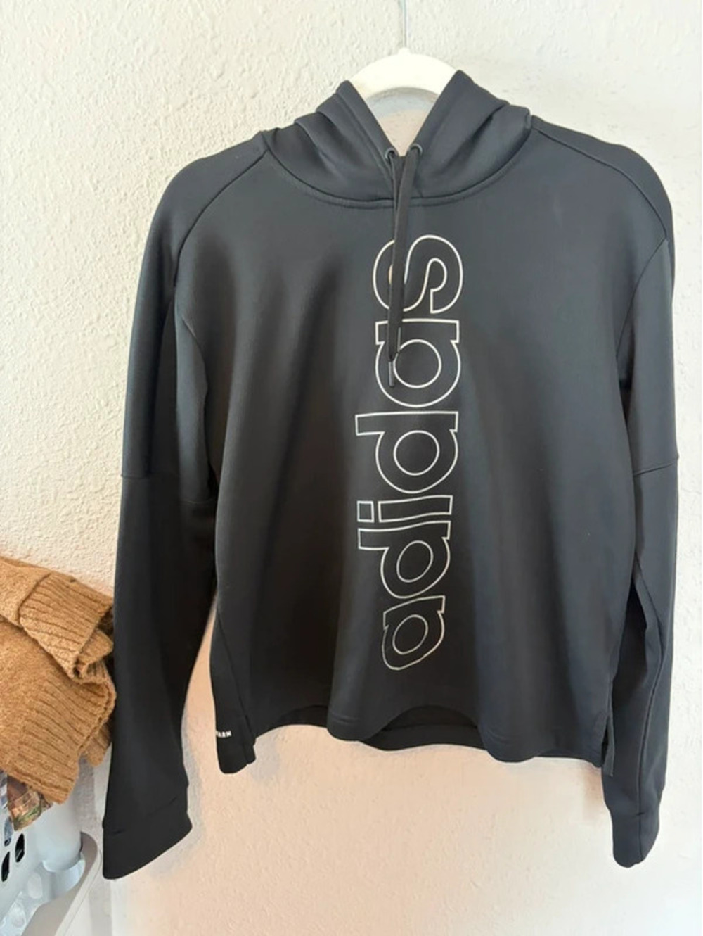 Adidas black hoodie M women's